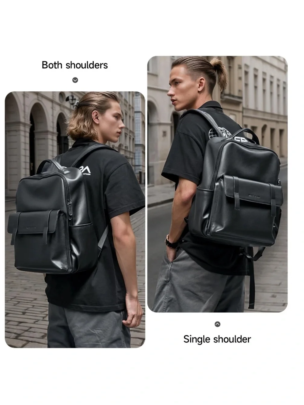 Mate Elan NWOT Leather Backpack Fit 15